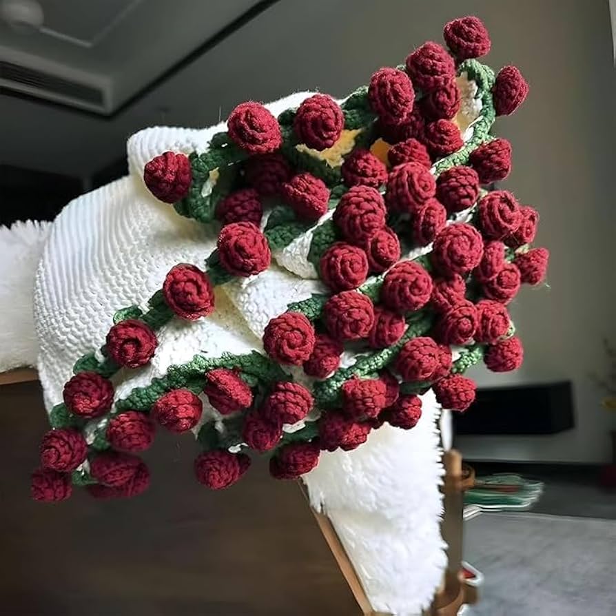 ハンドメイド　お花がたくさん　ブランケット　モチーフ　コットン 2ca574da20be4cd27d2b0d2218217a